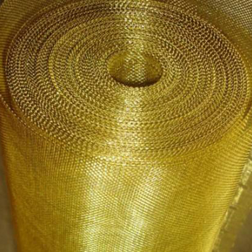 Factory supplied Fiberglass Insect Screen -
 Brass Wire Mesh – Yezhen