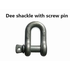 Type Éropa ageung Dee Shackle