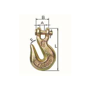 H-330A-330 US TYPE CLEVIS GRAB HOOK