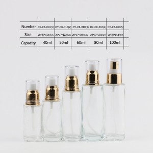 OEM/ODM China Cosmetic Face Cream Packaging - Henscoqi 8 Packs Spray Bottles, 3.38oz/100ml Empty Bottle, Mini Travel Size Spray Bottle Accessories Refillable Container Mist Bottles Clear Travel Bo...