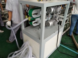 Transporte de máquinas de tubería reforzada con fibra de PVC