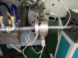Máquina de tubería reforzada con fibra de PVC-segundo troquel