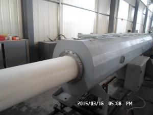 PVC vattenrör gör maskin-vattentank
