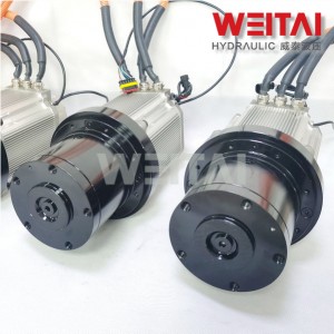 350Nm Permanent Magnet Electric Wheel Drive WED-003.5 with Gearbox