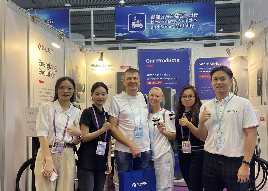 Injet New Energy debuted at the 134th Canton Fair with its new product series