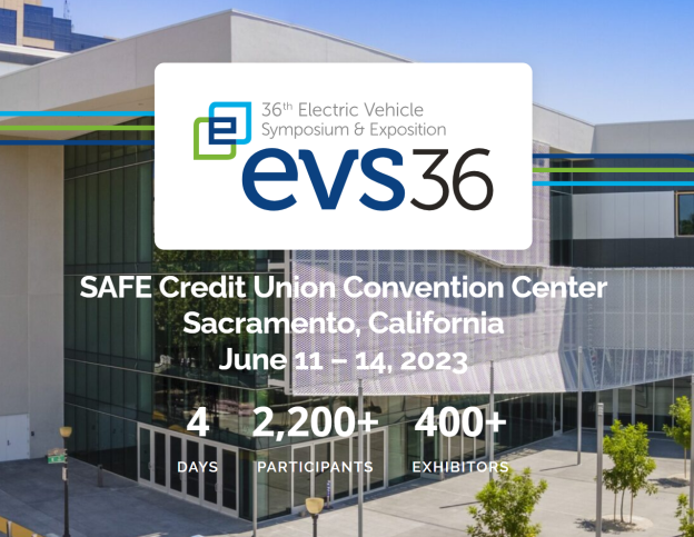 Weeyu EV Charger begréisst Partner op EVS36 - 36th Electric Vehicle Symposium & Exposition In Sacramento, Kalifornien