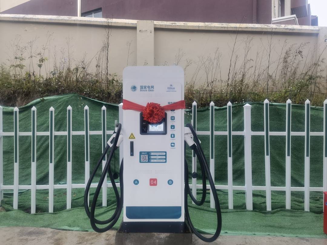 Smart solar charging stations manufactured by Weeyu Electric operate in Aba Prefecture, Sichuan Province
