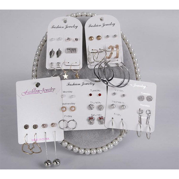2019 High quality Fashion Charms Jewelry - hoop earring sets – Weizhong