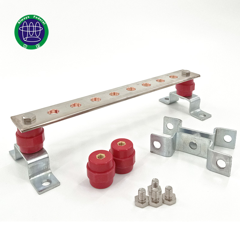 Low Price Electrical Copper Busbar of Grounding