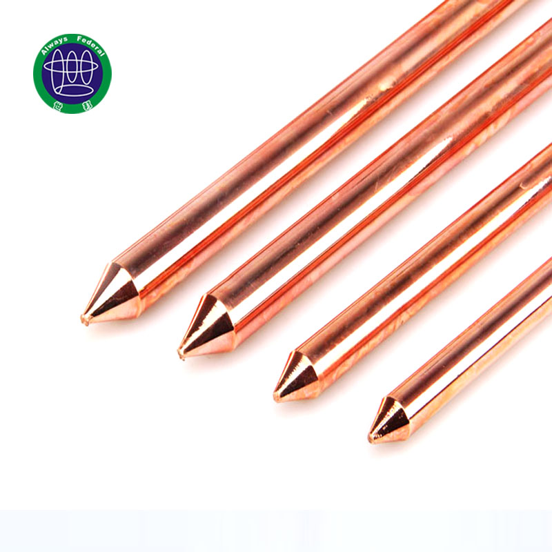 China New ProductSingle Strand Copper Wire - Stock Sale Material Electrical Rod Of Grounding – ShiBang