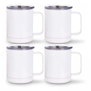 2021 High quality Pen Sublimation Machine - 10 OZ White Sublimation Blanks Stainless Steel Coffee Tumbler Mugs – Xinhong