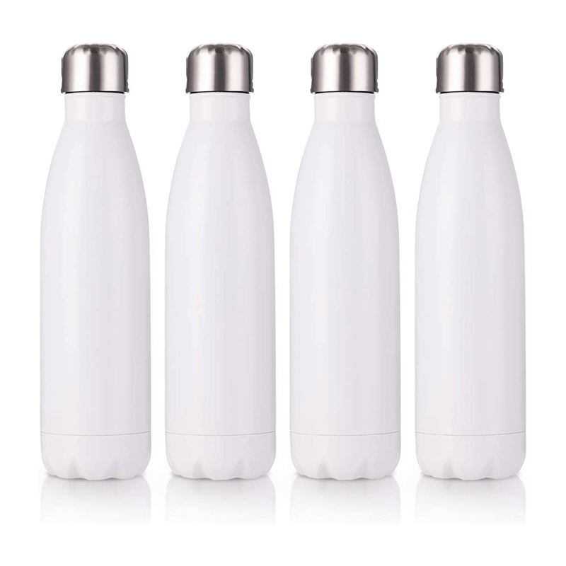 Factory Cheap Hot Sublimation Machine 8 In 1 - 17 OZ Sublimation Blanks Tumbler White Stainless Steel Insulated Double Walled Water Bottle – Xinhong