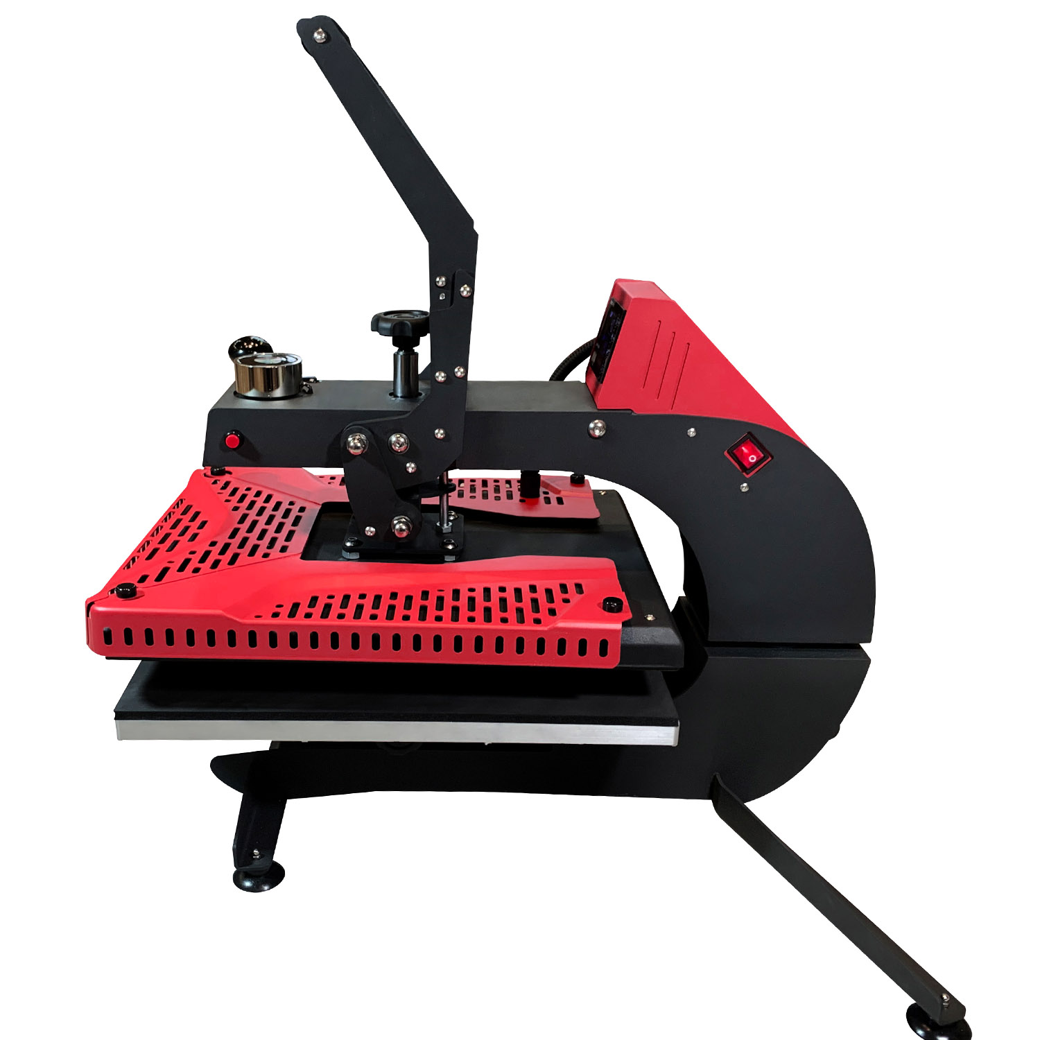 Leaf 40*40cm auto mini portable heat press machine for dtf t-shirt printer  - China Auto Heat Press Machine, heat press machines for t-shirt