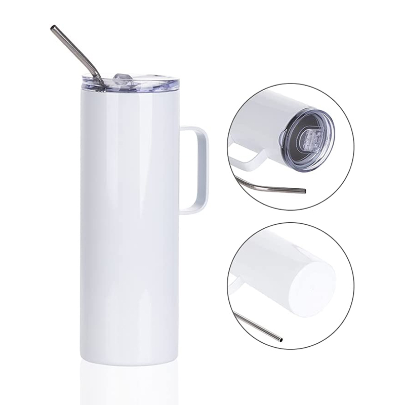 Tumbler Blank Stainless Steel 20 Oz Powder Coated Metal Double Wall Tumblers  Vendors Wholesale Bulk Blank 600ml Cups with Straw - China 20oz Tumbler and Tumbler  Wholesale price