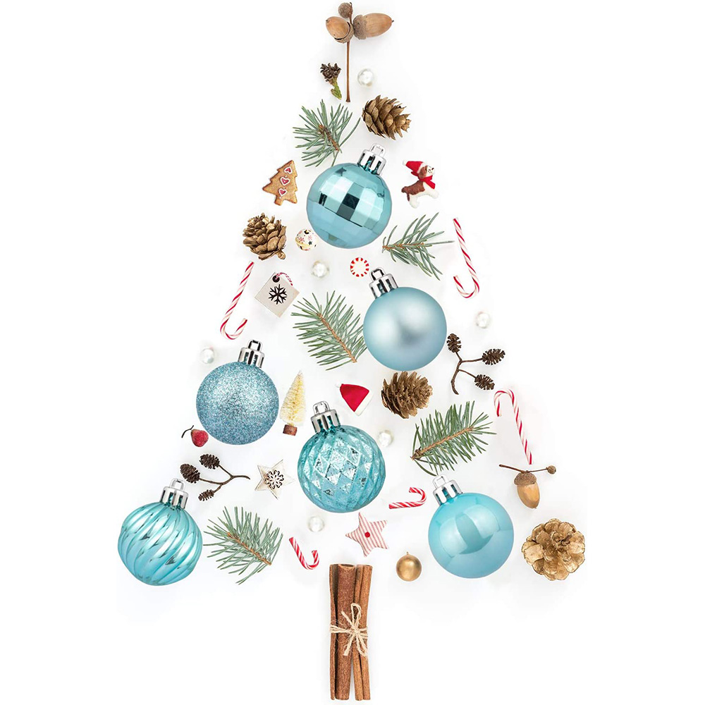 Christmas Ball Ornaments Small Shatterproof Christmas Tree Balls for Xmas Tree Featured Image