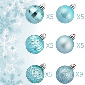 Christmas Ball Ornaments Small Shatterproof Christmas Tree Balls for Xmas Tree