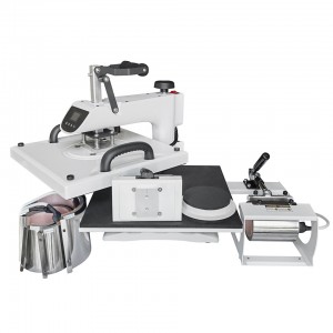 8 IN 1 Combo Multifunction Transfer Sublimation Heat Press Machine