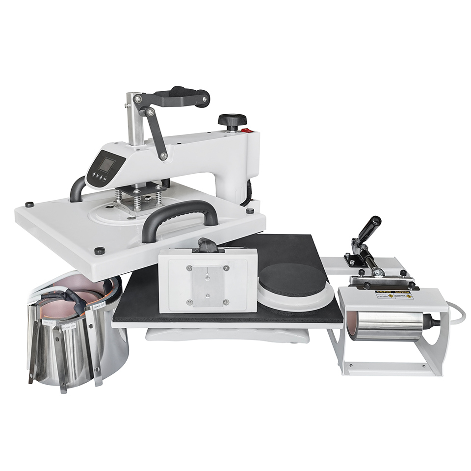 8 IN 1 Combo Multifunction Transfer Sublimation Heat Press Machine Featured Image