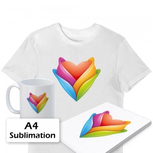 A4 Sublimation Heat Transfer Paper 210 x 297mm for Polyester, Sublimation Mugs