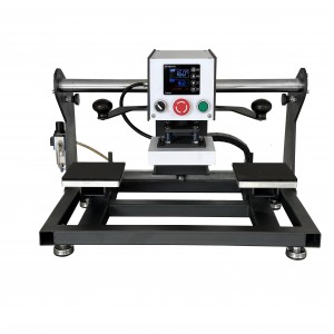Big discounting Cricut Heat Press - Double Station 15x15cm Heat press Pneumatic heat press machine for label – Xinhong