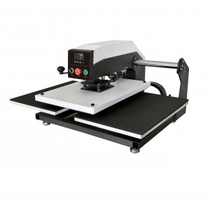40x60cm large platen double heat press machine pneumatic for tshirt heat transfer 16×24