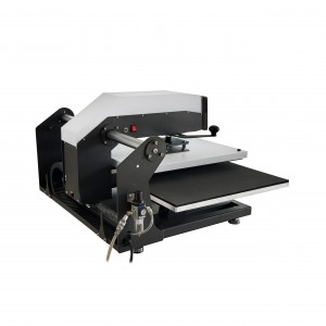 40x60cm large platen double heat press machine pneumatic for tshirt heat transfer 16×24