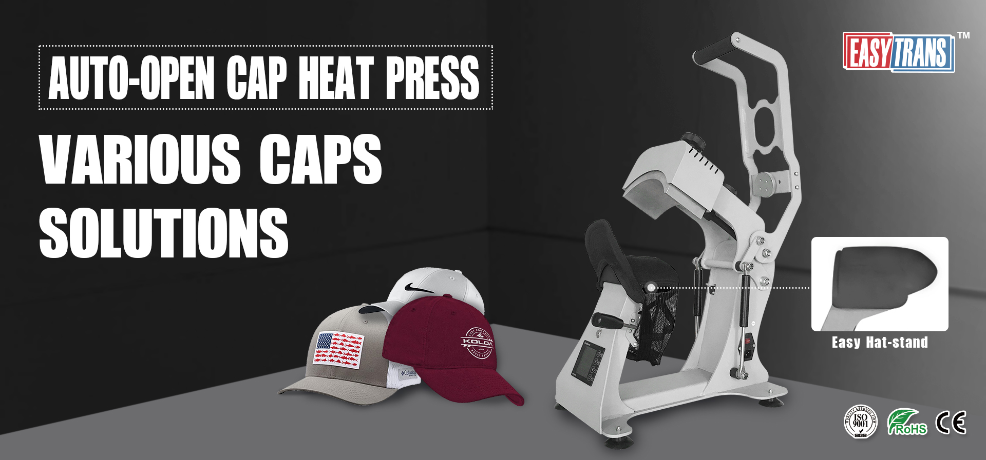 Semi-Auto Cap Press Machine – The Smart Choice for Custom Cap Production