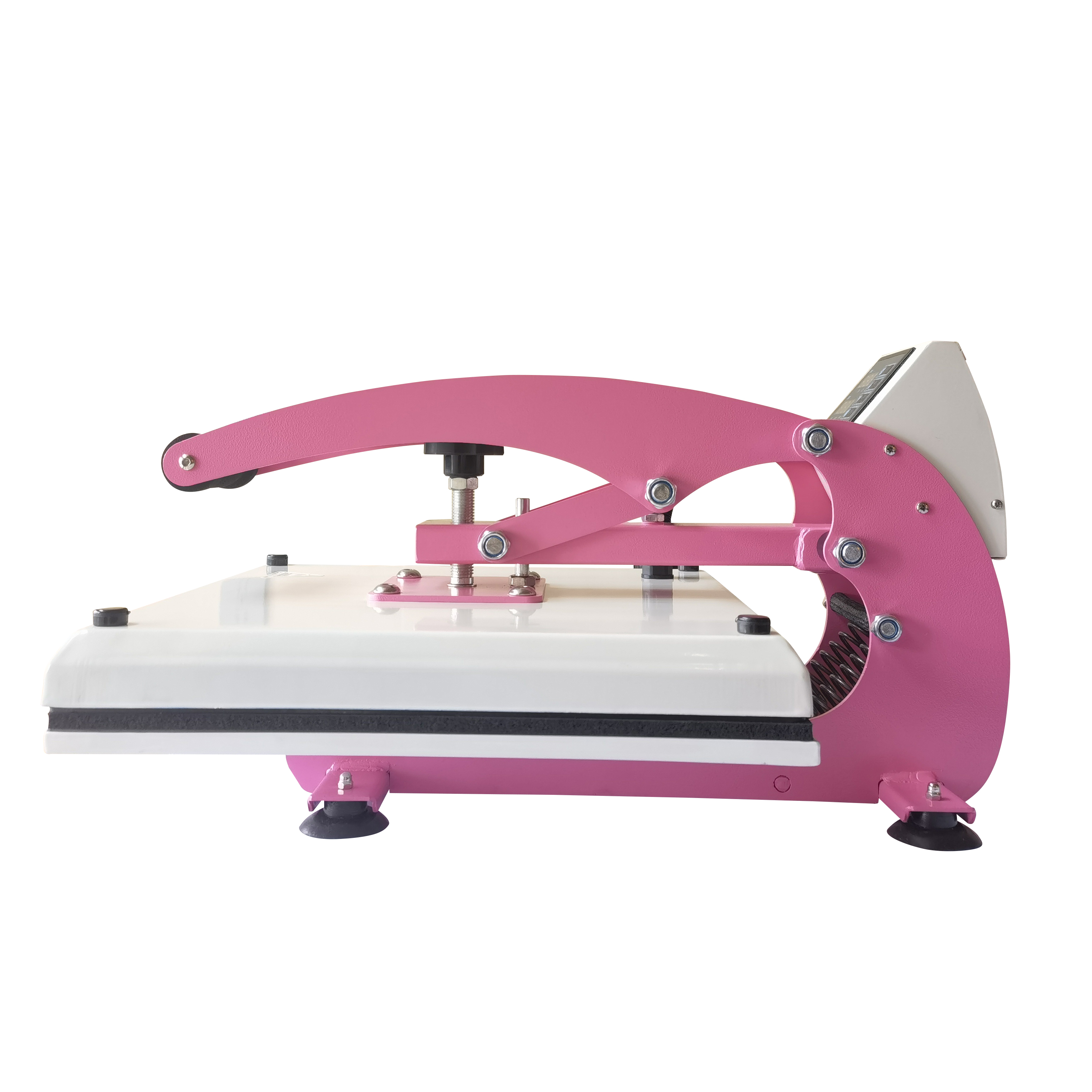 Dino Hobby Press V2 heat press machine - Pink – SubliBlanks Limited