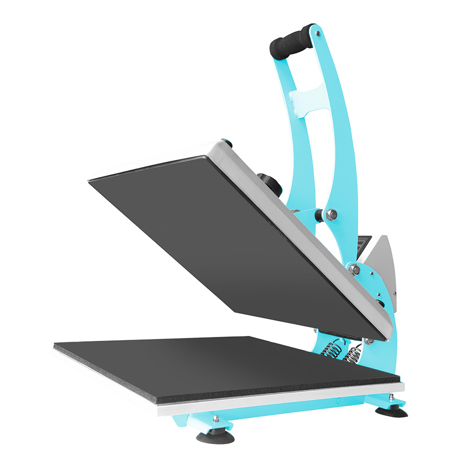 15″ x 15″ Craft Heat Press Transfer Printing Machine – Turquoise Featured Image