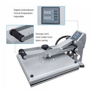 38x38cm Sublimation T-shirts Manual Heat Press Transfer Printing Machine