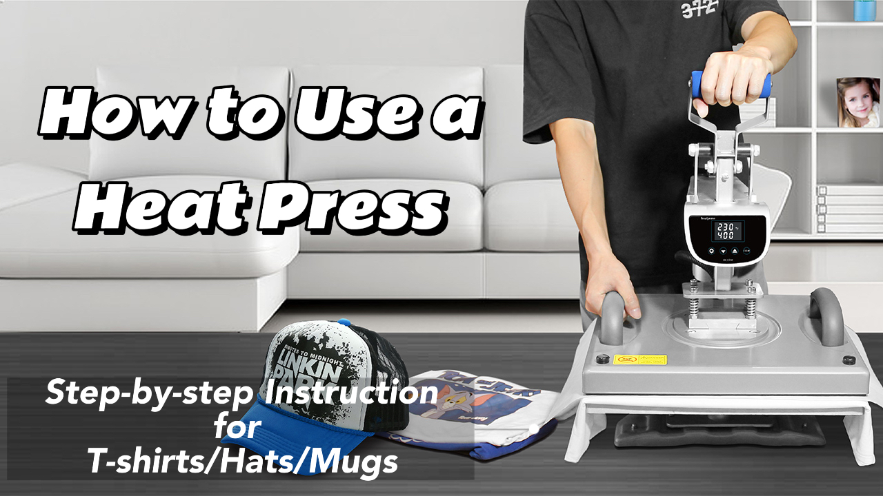 How to Use a Heat Press: Step-by-step Instruction