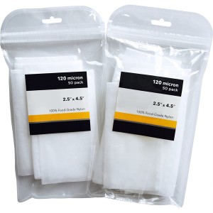 30-120 Micron Food Grade Nylon Rosin Press Filter Mesh Bags