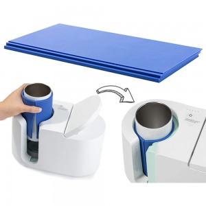 Sublimation Tumblers Wrap Compatible with Cricut Mug Press Bundle Accessories and Mug Press Sublimation Machine for Sublimation Tumblers Blanks