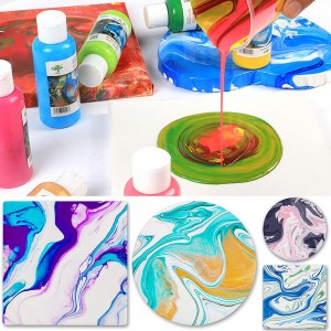 Sublimation Ceramic Tile for Crafts Coasters Cork Backing Pads Includes Square and Round Ceramic Coasters