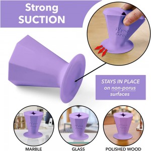 Suctioned Vinyl Gem Weeding Scrap Collector and Holder for Weeding Tools for Vinyl