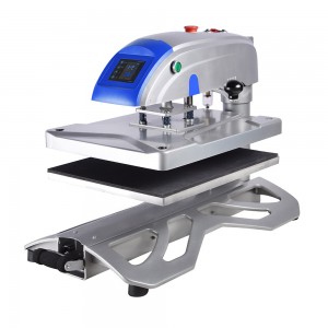 Bottom price China Slide Out Swing Away Pneumatic Heat Transfer Heat Press Machine for Tshirt Sublimation Printing with 40*50cm Working Station