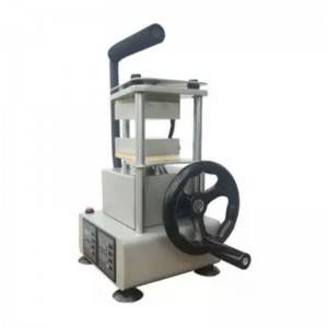 Manual Handwheel Rosin Dab Pencet Mesin Plate Pemanas Dual HP230C-R