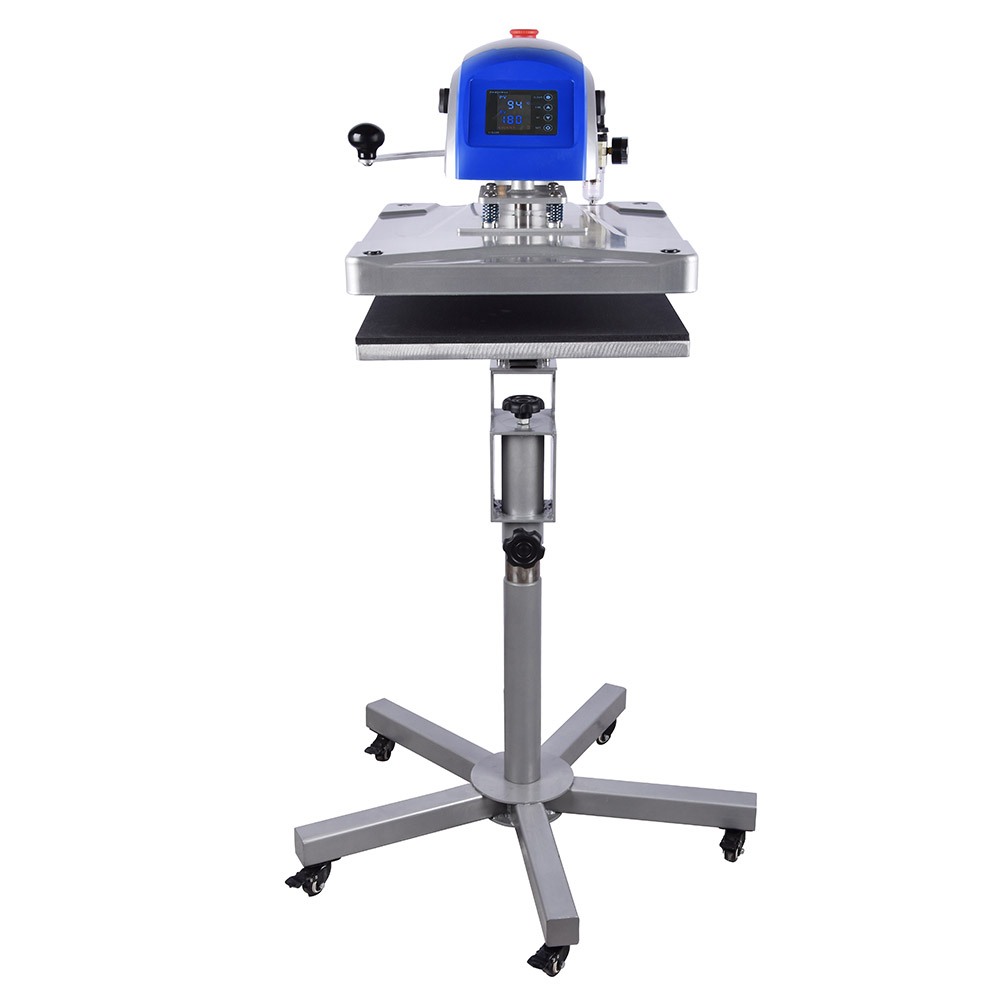 Wholesale Discount Heat Press Cap Machine - 40x50cm Prime Swing-away Electric Heat Press Machine With Movable Caddie – Xinhong