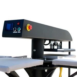 4 Stations Automatic Rotary Heat Transfer Press Machine