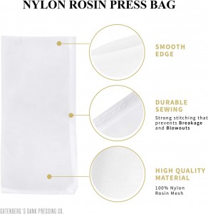 Premium Rosin Bags 25-50 Packs Dab Press Nylon Micron Bags
