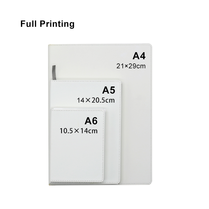 2pcs/lot Blank Sublimation Notebook A5/A6 Hot transfer Printing