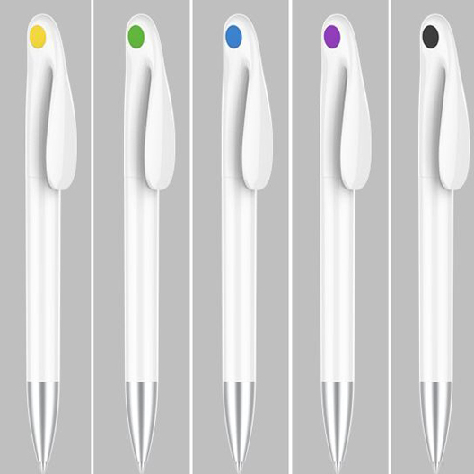 Wholesale Ballpoint Pens Sublimation Blank Ballpoint Pen White Diy