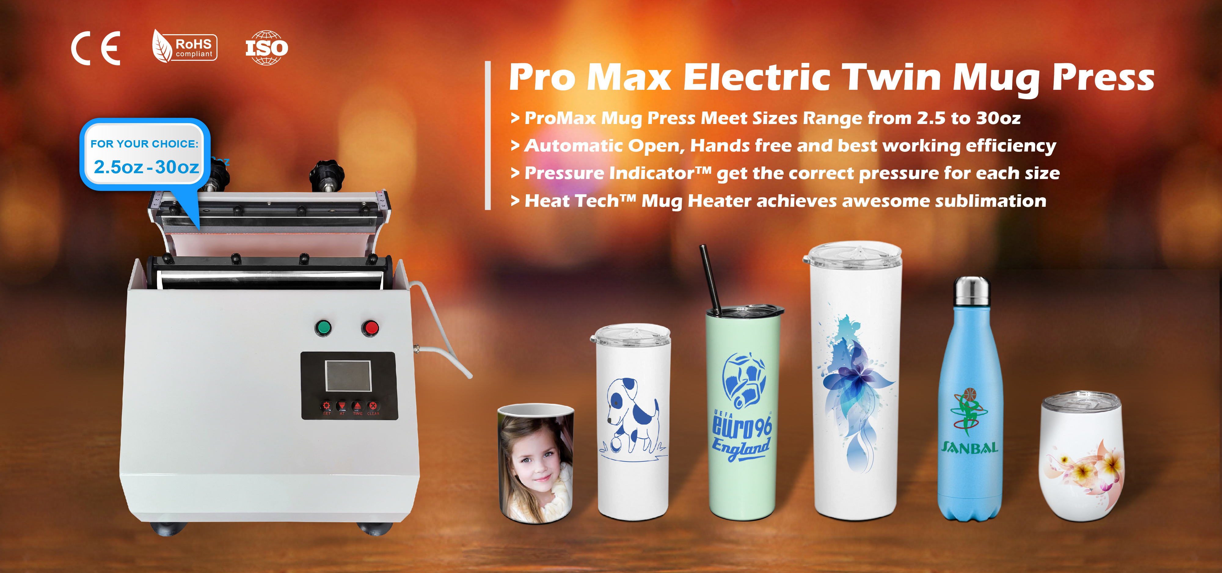 Electric Tumbler Press – Guide to Effortless and Efficient Tumbler Printing for Your Business