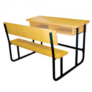 double desk chair for school student furniture