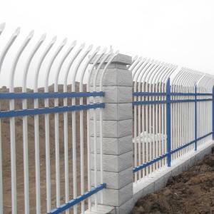 Поцинкована градинска ограда с шипове ограда от ковано желязо