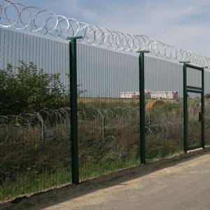 Υψηλής ασφάλειας PVC 358 Anti Climb Fence
