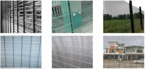 Hot dipped galvanized welded 358anti climb fence