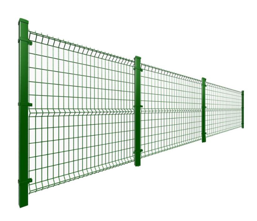Reliable Supplier Ornamental Security Fence -
 triangle bending fence/garden fence low price/fencing panels – Xinhai