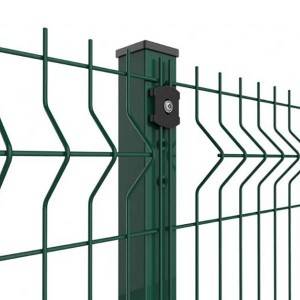 Low MOQ for Electric Perimeter Security Fence -
 3D Curved Welded Wire Mesh Fence – Xinhai