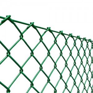 Economical Iron Wire Mesh Chain Link Fence for sale factory
